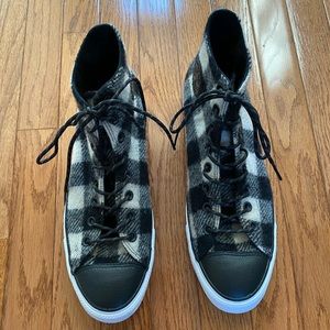 Men’s Converse/Woolrich high top sneaker